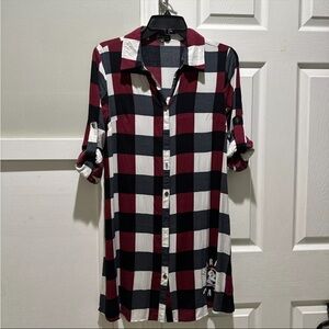 NCAA Florida State Seminoles FSU Gameday Couture Women's Oversized Tunic - SMALL